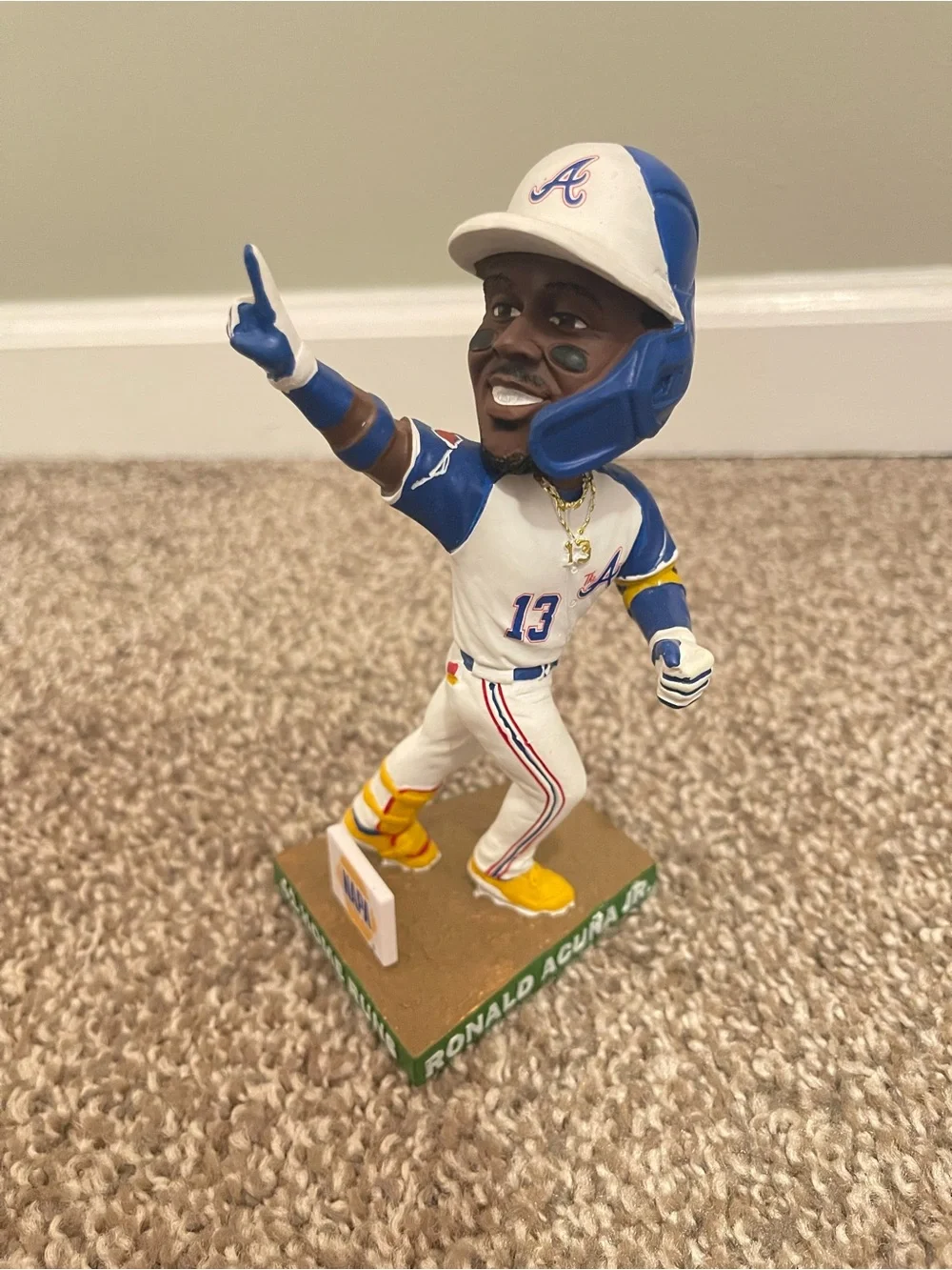 Ronald Acuna Jr. Bobblehead - Atlanta Braves